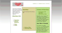 Desktop Screenshot of causediarrhea.com